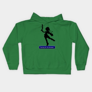 Training for the Remake- Yuffie Kids Hoodie